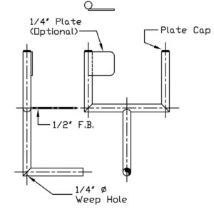 Welded Instrument Support Configuration