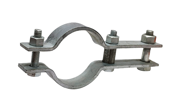 Ptp fig80 heavy 3 bolt pipe clamp